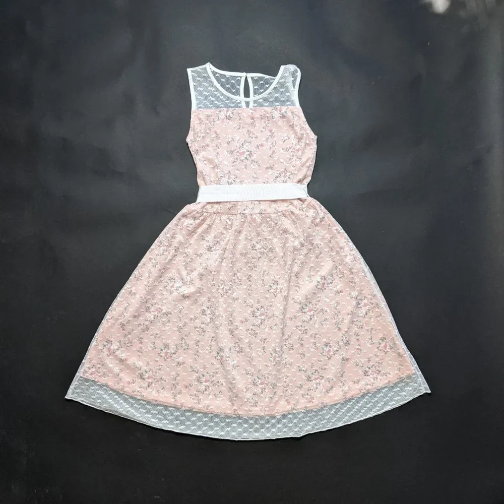 PENNY CANDY Pink Floral Dress size: 12